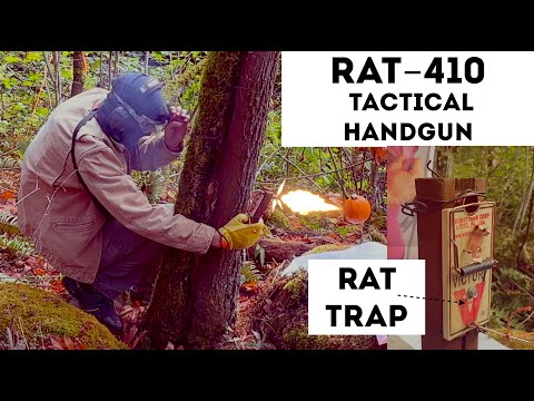 RAT-410 - Genius "Mouse Trap" Handgun Shoots Shotgun Shells. Fully Working & Registered Firearm
