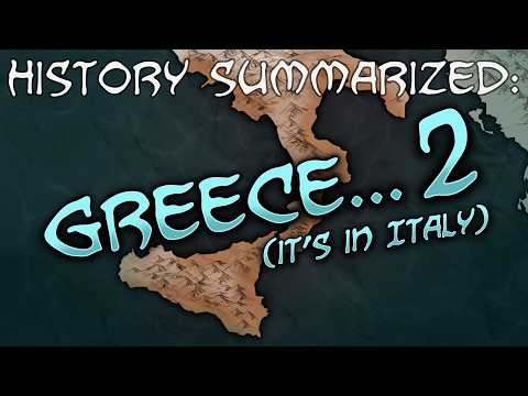 History Summarized: Greece... TWO  (it's in Italy)