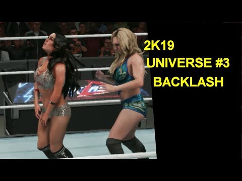 WWE 2K19 Universe #3 - Backlash