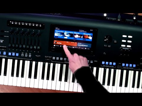 YAMAHA GENOS TUTORIAL how to use