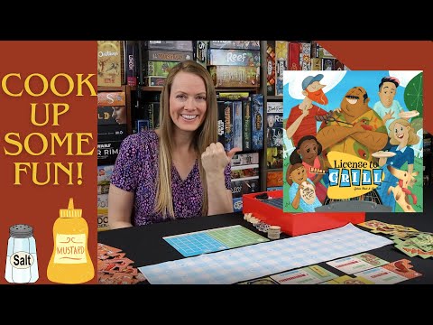 Take a Turn or Two of LICENSE TO GRILL | A Polyomino Placement Game