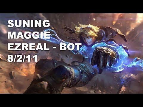 Suning Maggie Bot Ezreal vs Twitch - KR Challenger Patch 10.8