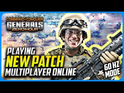 60hz MODE Patch: Generals Online | C&C Zero Hour Online Multiplayer Live