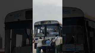 Struggle To start Apsrtc at kurnool bus Stand