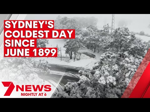 A snow dump across New South Wales | 7NEWS