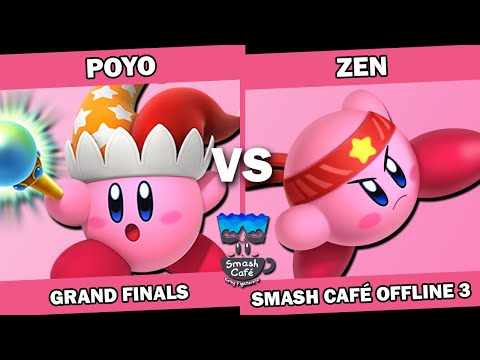 Poyo (Beam) vs Zen (Mago/Cutter/Fighter) OFFLINE Kirby Fighters 2 Tournament - Smash Cafe 06/22/22