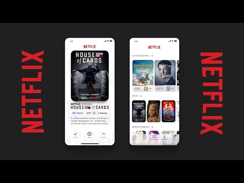 Redesigning Netflix Mobile App in Adobe XD - UI Design Tutorial.