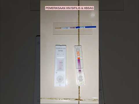 BEGINI HASILNYA NEGATIF‼️ TES HBsAg, HIV dan SIFILIS #shorts