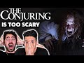 Easily scared man-babies watch *THE CONJURING* (scariest movie ever made)