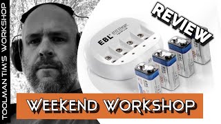Video thumbnail for EBL 9 VOLT RECHARGEABLE BATTERY REVIEW - Worth The Investment? by TOOLMAN TIM'S WORKSHOP