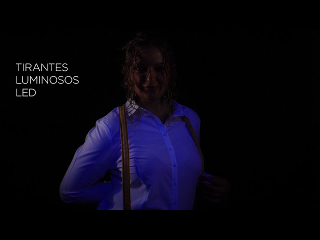 Vídeo relacionado con Ainiv Tirantes Luminosos, Tirantes Luminosos Led con 3 Modos de Flash, Ajustables Tirantes Luminosos LED para Hombre, Accesorio de Disfraz para Fiestas, Bares, Halloween, Escuela (Rosa)