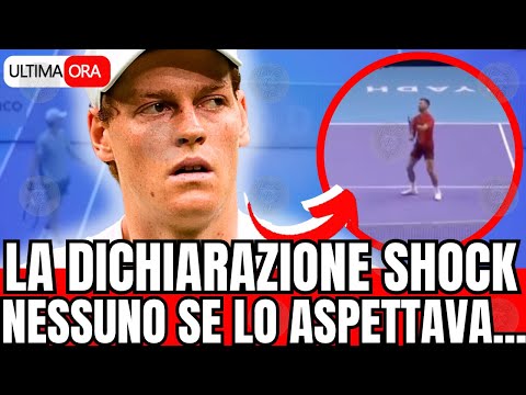 🔴 SINNER LA DICHIARAZIONE SHOCK: "NESSUNO SE LO ASPETTAVA..." FAN EMOZIONATI!