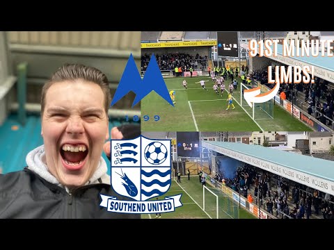 TORQUAY UNITED VS SOUTHEND|1-2| AWAY END LIMBS AS BLUES STEAL ALL 3 POINTS AT PLAINMOOR!!