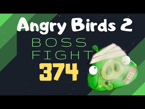 Angry Birds 2 Boss Level 374 3 Star Walkthrough iOS Android