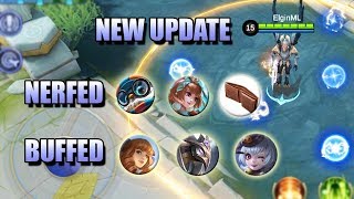 NEW UPDATE FOR REVAMPED HEROES - PATCH NOTES 1.3.56 MOBILE LEGENDS
