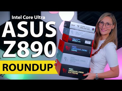 New ASUS Z890 Motherboard Line-up - Core Ultra 2 Series Ready