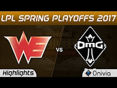 WE vs OMG Highlights Game 1 LPL Spring Playoffs 2017 Team WE vs OMG