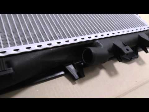 Lets look at a genuine Behr radiator for the Mercedes W124