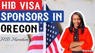 OREGON SCHOOLS THAT SPONSOR H1B VISA!! H1B MARATHON 2025!!