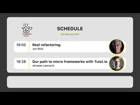CocoaHeadsNL Online Meetup, 23 September 2020 thumbnail