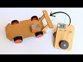 How To Make RC Remote Control Car Remote Control Car With Cardboard