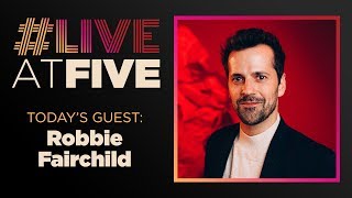 Broadway.com #LiveatFive with Robbie Fairchild of the CATS Movie video