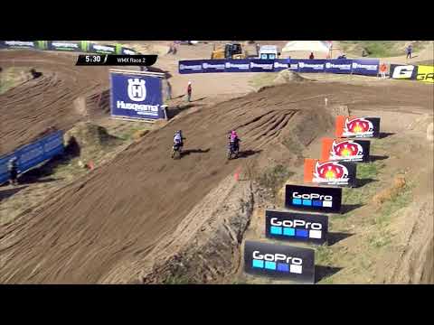 Fontanesi vs Van de Ven - WMX Race 2 - MXGP of Città di Mantova 2020