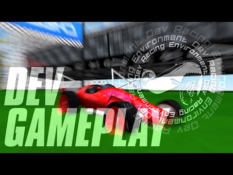 TrackMania Director's Cut - Dev Racing Environment Gameplay