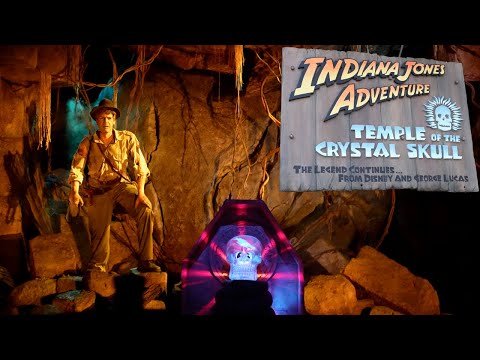 4K Indiana Jones Adventure Temple of the Crystal Skull Tokyo Disney Sea Japan
