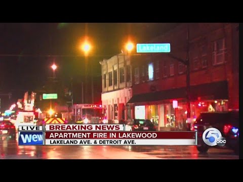 Lakewwood Apartment building fire