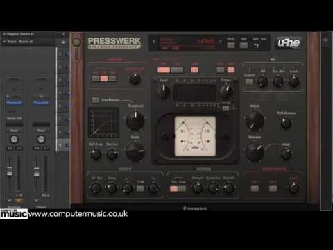 u-he's Presswerk compressor VST/AU plugin in action!