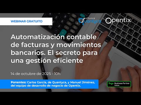Automatizaci�n contable de facturas y movimientos bancarios. El secreto para una gesti�n eficiente