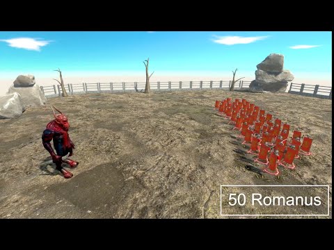 ARBS 50 Romanus VS Kozarog The Demon | Animal Revolt Battle Simulator