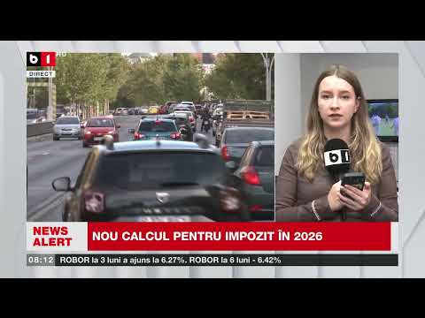 IMPOZIT DE 3 ORI MAI MARE PENTRU MAȘINI_Știri B1TV_22 nov. 2025