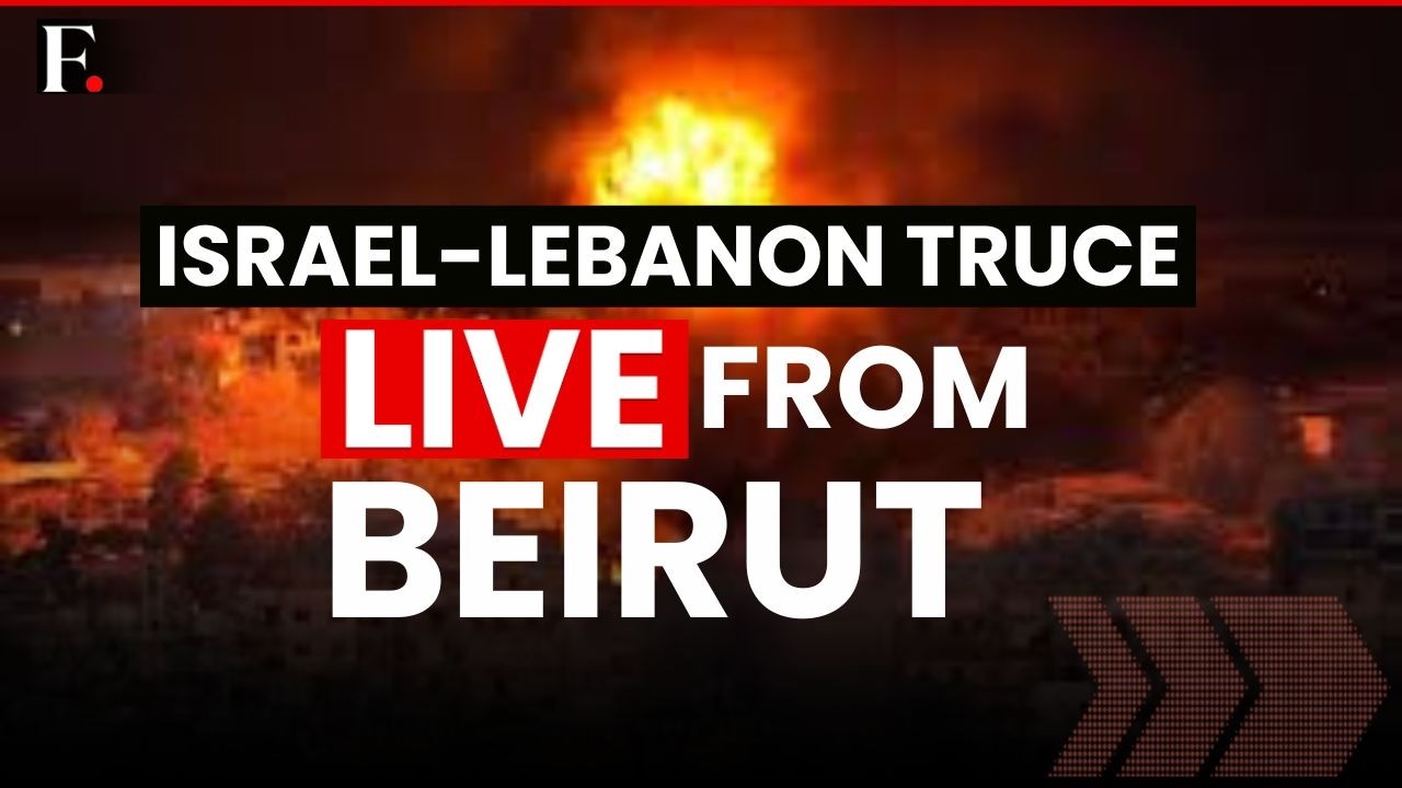 Lebanon Ceasefire LIVE: Trump's Israel Ceasefire Announcement | Beirut Skyline
