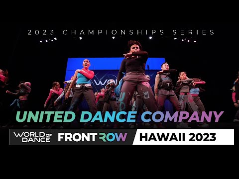 United Dance Company  | 2nd Place Team | FrontRow | World of Dance Hawaii 2023 | #WODHI23