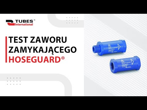 Test zawór zamykający, awaryjny HoseGuard®Ewo - Tubes International - zdjęcie