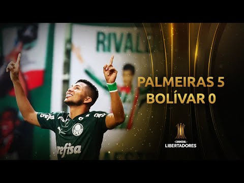 Melhores momentos | Palmeiras 5 x 0 Bolívar | Fase de grupos | Libertadores 2020
