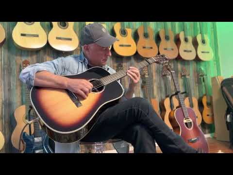 Tasman Guitars T400 D Custom Shop  Dreadnought Sunb UNIQUE PIECE IN THE WORLD FOR SALE !!! image 26