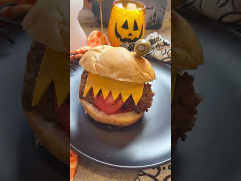 Ep 14 of Halloween food for boys & ghouls - monster sandwich #shorts30