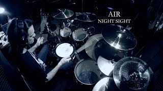 Charles Phily - Air - Night Sight [HD] Drum Improv