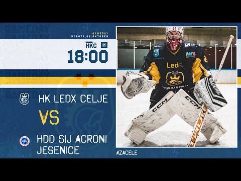 Člani [IHL 22/23] HK LedX Celje - HDD SIJ Acroni Jesenice  (22.10.2022)