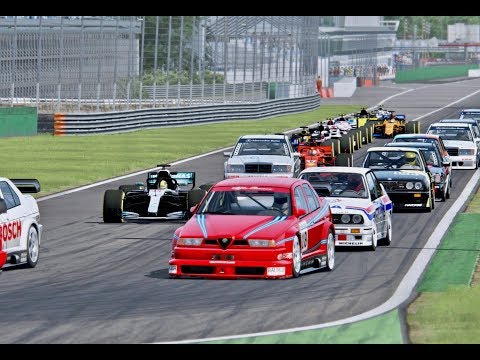 All F1 2018 Cars vs All DTM 90s Cars - Imola