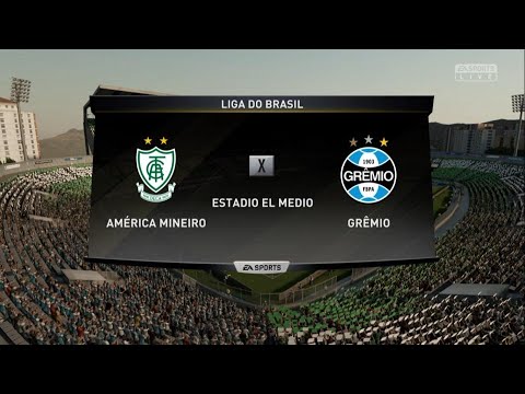América MG 0 x 5 Grêmio - Campeonato Brasileiro (Brasileirão). 23ª rodada. Temporada 1.