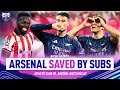 Arsenal LEAVE IT LATE Martinelli Wastes NO Time Arsenal Vs Athletic Reaction Champions Club