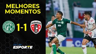 GUARANI X PRIMAVERA | MELHORES MOMENTOS | PAULISTÃO 2026