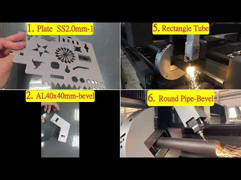 AMG Laser cutting-plate+pipe-(No. B12)