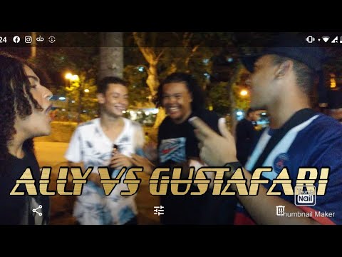 ALLY VS GUSTAFARI 1A FASE RODA CULTURAL TIM MAIA ED 10