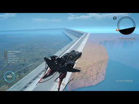 Final Fantasy XV Flying to Insomnia