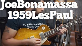 Video thumbnail for Gibson Custom Joe Bonamassa 1959 "Skinnerburst" Aged Les Paul by Camilo Velandia